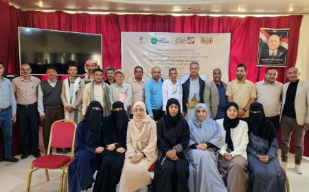 ورشة عمل حول حماية واستعادة النظم البيئية والزراعية في وادي الضباب بتعز