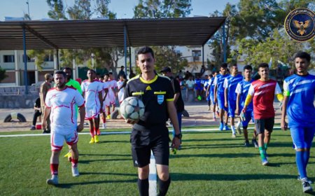 اللواء الثالث دعم وإسناد يكتسح الفرقة الأولى عمالقة برباعية في بطولة قوات الأمن الوطني الرمضانية