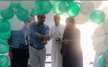 مدير صحة عدن يدشن المخيم الطبي المجاني للأمراض المزمنة في مركز توفارما الطبي بصيرة