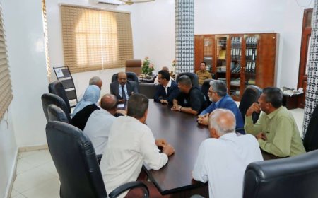 وزير النفط والمعادن يتفقد هيئة المساحة الجيولوجية ويبحث سبل التعاون مع السعودية