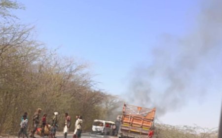 حادث مروري جسيم على خط المحفد – لحمر يسفر عن وفيات