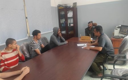 القاضي سالم الزامكي ينفذ نزولًا ميدانيًا لتفتيش أماكن الاحتجاز في خور مكسر بعدن