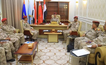 وزير الدفاع يشدد على تفعيل الرقابة والتفتيش وتعزيز العمل الاستخباري 