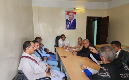 تنفيذي مقبنة يستعرض تقرير إنجاز فبراير ويقر خطة "التمكين الرمضاني" لتعزيز التنمية والتكافل