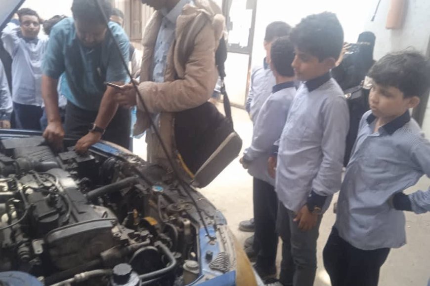 لتعزيز الوعي المهني: طلاب مدارس النورس فرع الممدارة" في زيارة استطلاعية للمعهد المهني الصناعي بالمنصورة