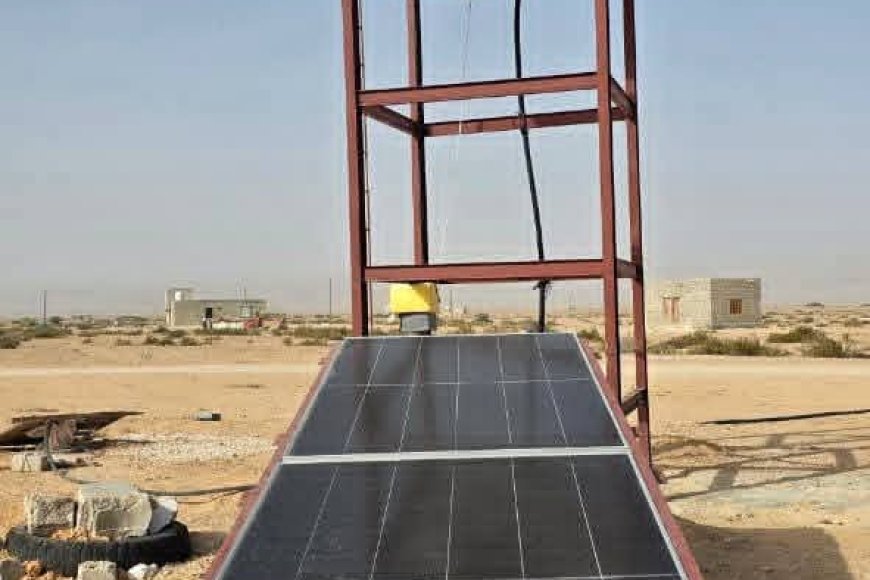 المهرة ..استكمال مشروع مياه منطقة قصوير (يروب) وتجهيزه بالمنظومة الشمسية