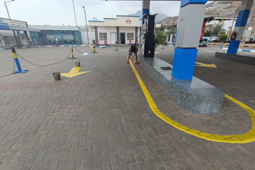 حلة جديدة لمحطة بوابة النصر.. تطوير متكامل بقيادة شركة النفط بعدن