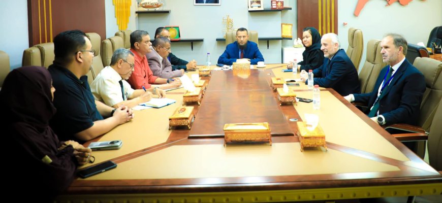 محافظ عدن يبحث مع وفد برنامج الأمم المتحدة للمشاريع توسيع مجالات التعاون التنموي