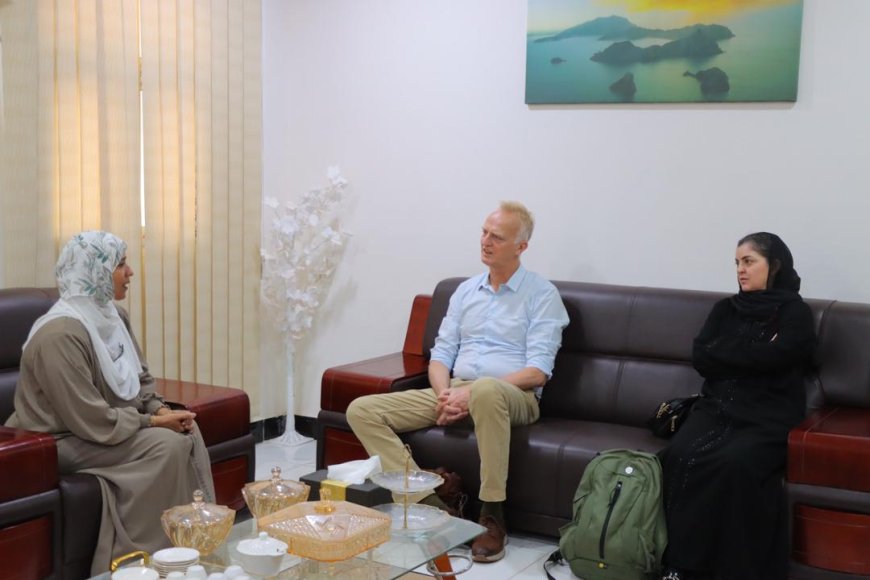 لتقييم احتياجات الجهاز.. خبيرة UNDP ميساء عدنان تزور الجهاز المركزي للإحصاء في عدن وتلتقي رئيسة الجهاز