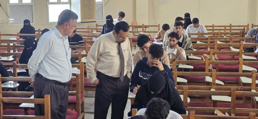 كلية العلوم الإدارية بجامعة عدن تختتم امتحانات الفصل الأول وتستعد للفصل الدراسي الثاني 