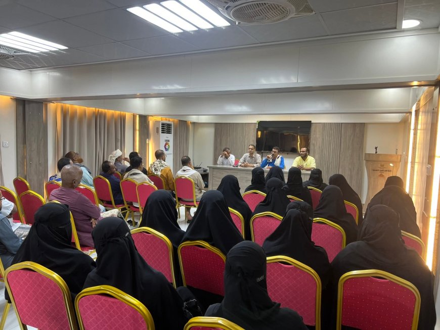 قيادة مكتب وزارة الشؤون الاجتماعية الخلف والسلف تعقد لقاء مع موظفي المكتب وتؤكد روح التوافق والتعاون