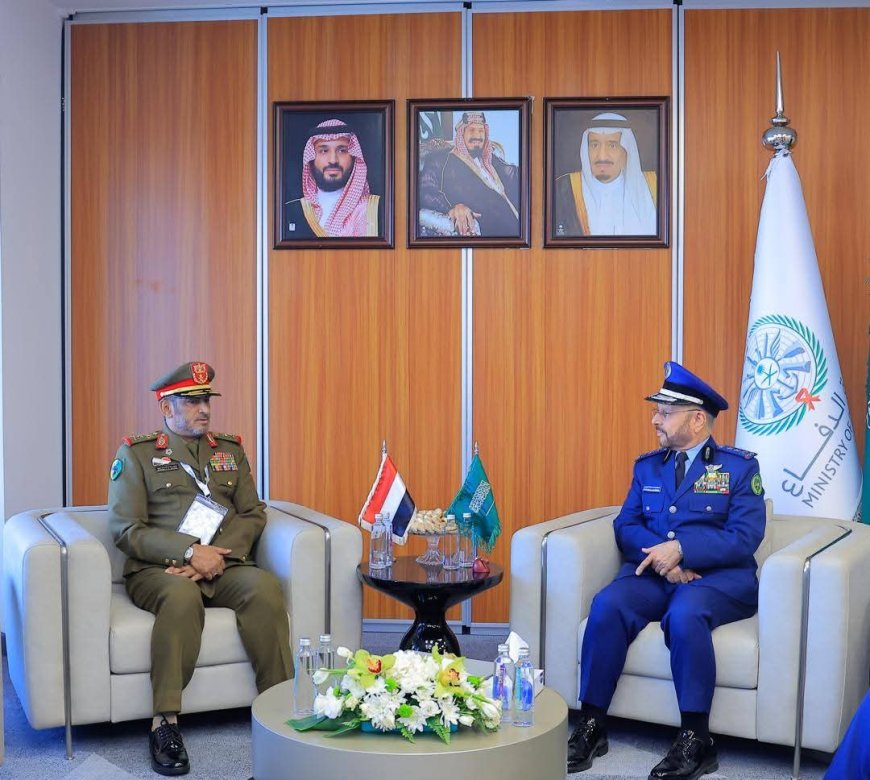 رئيس هيئة الأركان يبحث مع نظيره السعودي تعزيز التعاون العسكري وتطوير الشراكة الدفاعية