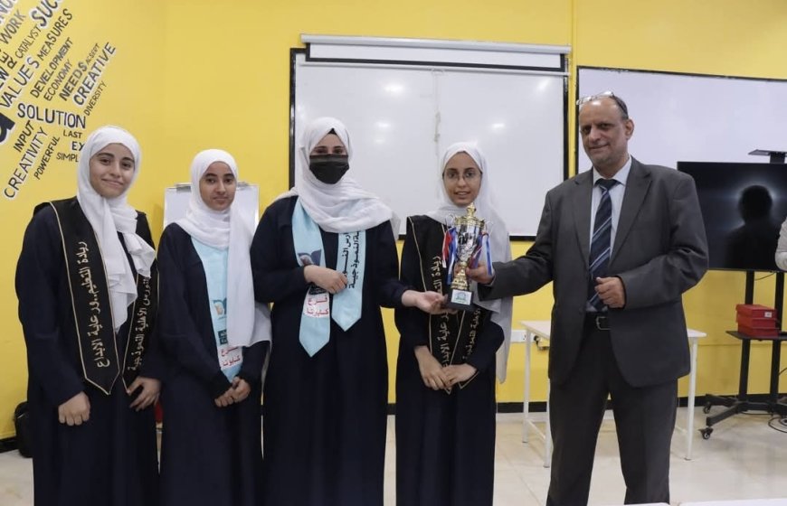 مدارس النورس تحصد جائزة الإبداع في الهاكثون بعدن