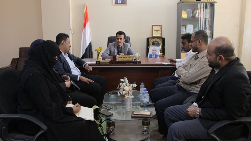 الوكيل الجيلاني يلتقي عدد من مديري العموم والنواب المعينين حديثًا ويطلع على خططهم التطويرية