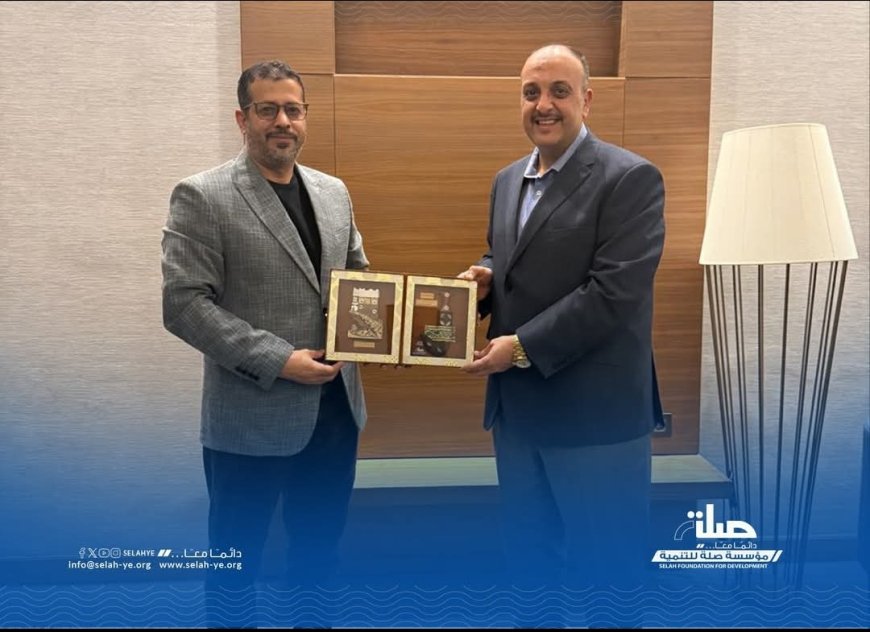 المدير التنفيذي لمؤسسة صلة للتنمية باشماخ يلتقي رئيس الجمعية الطبية العراقية الموحدة للإغاثة والتنمية لتعزيز الشراكة بين الجانبين