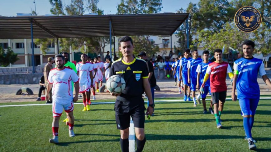 اللواء الثالث دعم وإسناد يكتسح الفرقة الأولى عمالقة برباعية في بطولة قوات الأمن الوطني الرمضانية