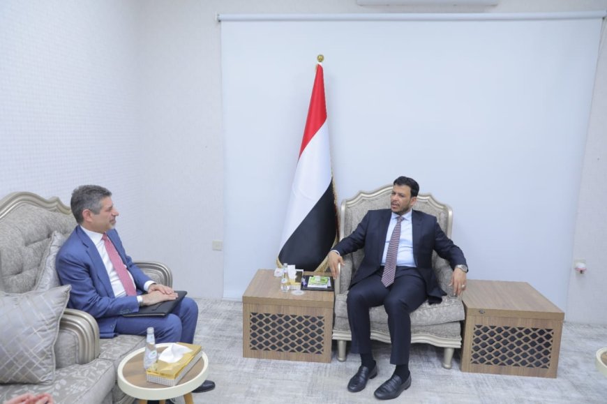 الدكتور عبدالله العليمي يبحث مع سفير أمريكا مواصلة التنسيق لمواجهة التهديدات وتعزيز الأمن الإقليمي