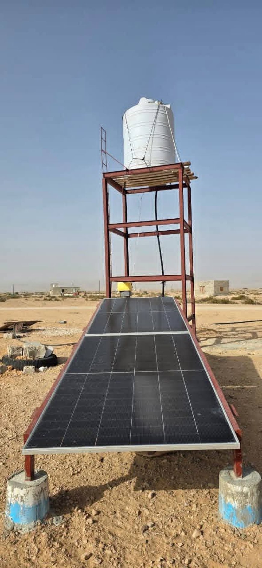 المهرة ..استكمال مشروع مياه منطقة قصوير (يروب) وتجهيزه بالمنظومة الشمسية