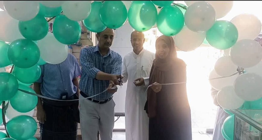 مدير صحة عدن يدشن المخيم الطبي المجاني للأمراض المزمنة في مركز توفارما الطبي بصيرة