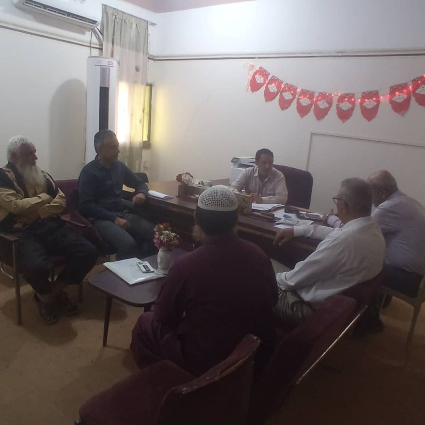 لجنة من المحافظة تزور مستشفى الأمراض النفسية يعدن للاطلاع على أبرز الاحتياجات