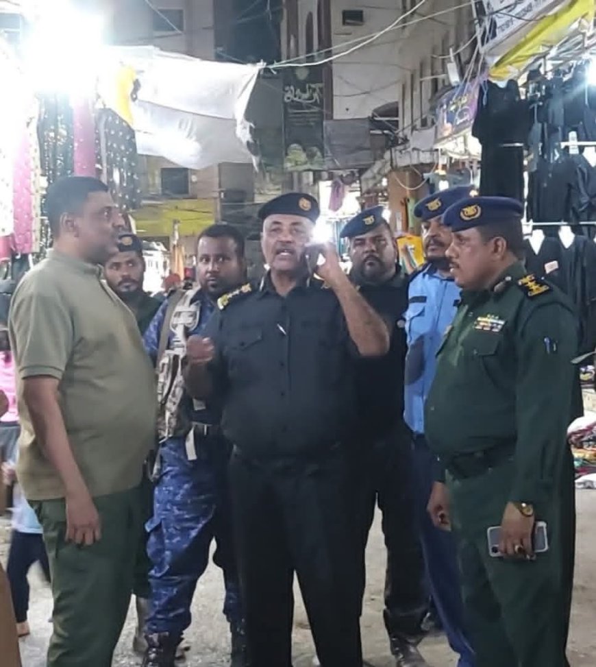 العقيد الدقيل يطلع على مستوى الجاهزية والانضباط في تنفيذ الخطة الأمنية الرمضانية