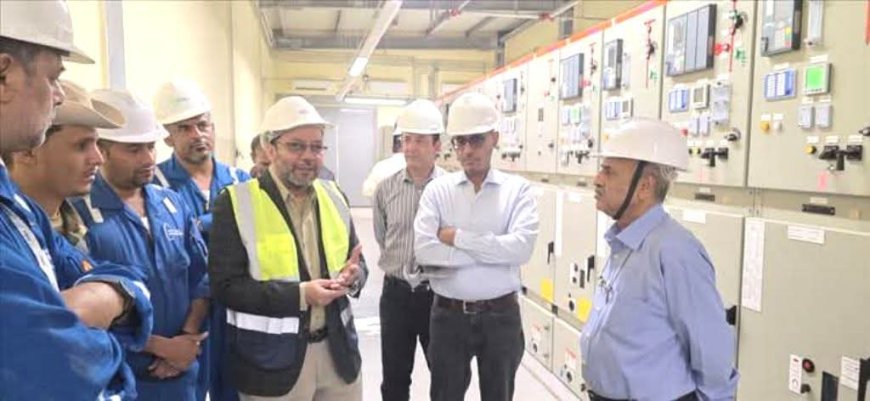 وزير الكهرباء والطاقة يتفقد محطة “بترو مسيلة” بعدن ويؤكد دعم تشغيلها بكامل طاقتها خلال الصيف