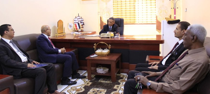 الوزير أمين القدسي يطلع على تحضيرات المؤتمر الدولي الأول للتحول الرقمي والتنمية المستدامة