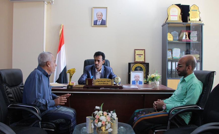 وكيل حضرموت يشيد بجهود جائزة التميز لحفظ القرآن ويطلع على استعدادات الحفل التكريمي بنسخته الرابعة