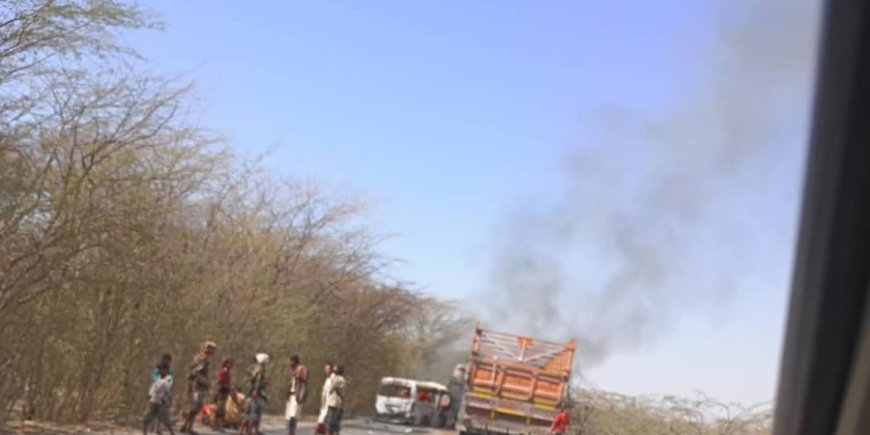 حادث مروري جسيم على خط المحفد – لحمر يسفر عن وفيات