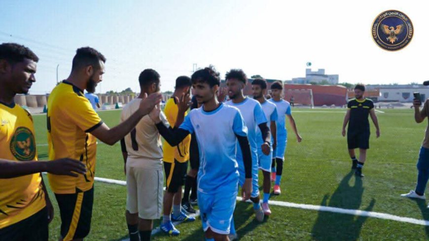 الأمن الوطني بعدن يتأهل إلى ربع نهائي بطولة الأمن الوطني   الرمضانية لكرة القدم بعد مواجهة مثيرة أمام طوارئ أبين 