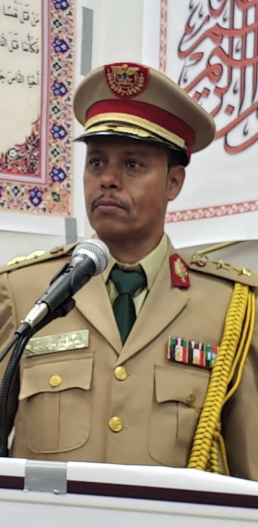 في عزاء الأخ العقيد الركن فاروق الداعري  رحمه الله