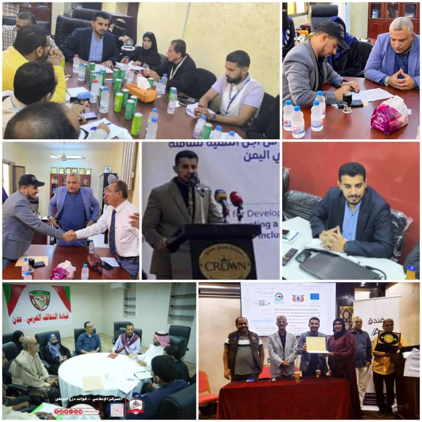 المستشار أرسلان السقاف يقود معركة قانونية لإعادة الاعتبار للعمل النقابي والمدني وحماية الفئات الأشد احتياجاً في عدن