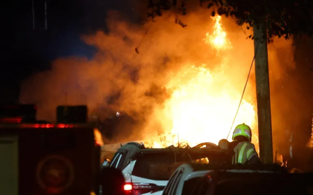 عاجل بالفيديوهات تل أبيب وحيفا تحترقان