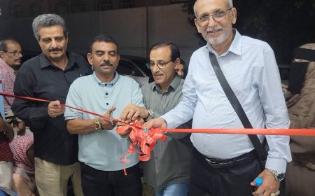 خلال تدشين المخيم الرمضاني للأمراض العصبية والنفسية بمجمع حاشد..محلي المنصورة يؤكد أهمية إقامة المخيمات الطبية المجانية للتخفيف من معاناة المواطنين