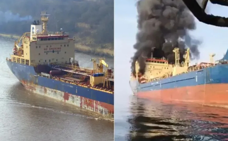 إعلان (الخيار الانتحاري).. إيران تغلق مضيق هرمز رسميًا وتُشعل ناقلة نفط وسط نذر أزمة طاقة عالمية