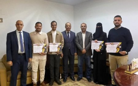 المستشار الصبان يكرم الطلاب اليمنيين المشاركين في المؤتمر العلمي لطب الأطفال بجامعة عين شمس