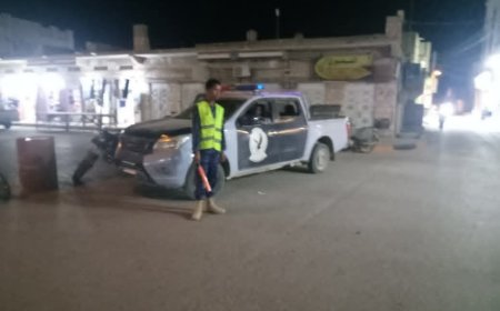 أمن مديرية الديس الشرقية ينفذ الخطة الأمنية لتنظيم حركة السير خلال شهر رمضان