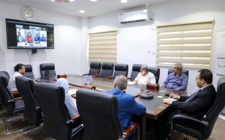 وزير الكهرباء يشارك في اجتماع مرئي مع البنك الدولي لمناقشة إطار الشراكة القُطرية للفترة 2026–2030