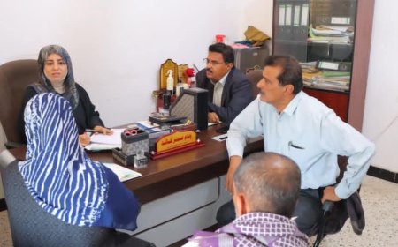 فريق المسح الأولي للكفاءات ينفذ نزولاً ميدانياً إلى مديرية خورمكسر