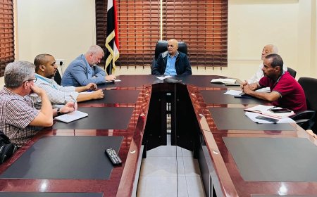 وزير المياه والبيئة يبحث مع اليونيسيف تعزيز التعاون ودعم حلول أزمة المياه في تعز   