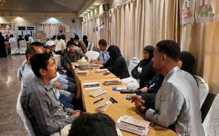 السلطة المحلية بمديرية المعلا تشارك في فعالية “اتخاذ القرار الجماعي” لدعم قضايا الشباب