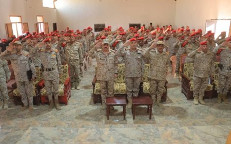 الشرطة العسكرية بمأرب تختتم الدورة الثالثة المتقدمة لضباط الشرطة العسكرية