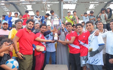 برعاية مدير عام المديرية عواس الزهري.. القادسية يتوج بطلاً لبطولة السلطة المحلية الرمضانية للفرق الشعبية بخورمكسر