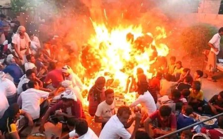 مجزرة (إفطار حجة) جاءت بعد رصد جوي متعمد.. وزارة حقوق الإنسان تكشف التفاصيل