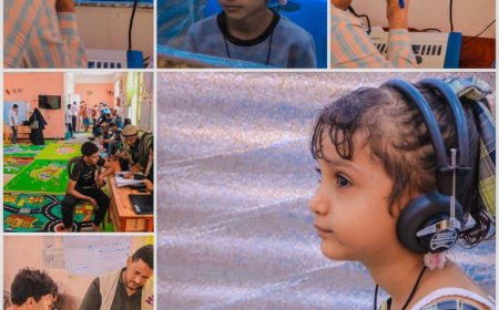 مؤسسة (رموز) كسر حاجز الصمت بصرف (235) سماعة طبية لذوي الإعاقة السمعية بعدن