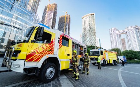 الامارات : عدة حوادث وحرائق في عدة امارات .. تفاصيل