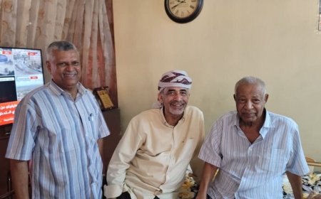 في لفتة وفاء وإنسانية.. الفريق الصبيحي يزور اللواء (عبيد) والمحافظ (المجيدي) في منزليهما بعدن