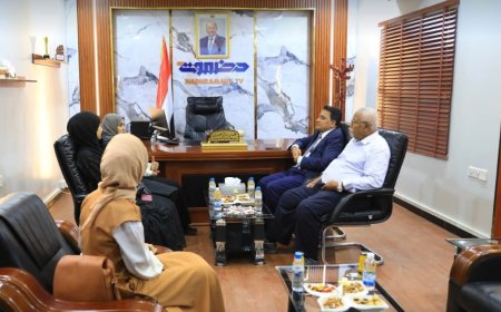 وزير الشؤون القانونية تزور قطاع #تلفزيون_حضرموت وتشيد بمحتوى القناة المتنوع الهادف