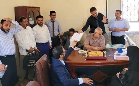 نيابة استئناف شمال عدن تنفّذ نزولًا ميدانيًا لتفقد نيابتي البريقة والأحداث