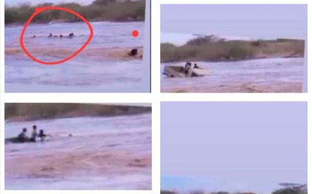 صور توثق لحظات حبس الأنفاس!!.. شاب من شقرة يُنقذ عائلة كاملة من وسط السيل